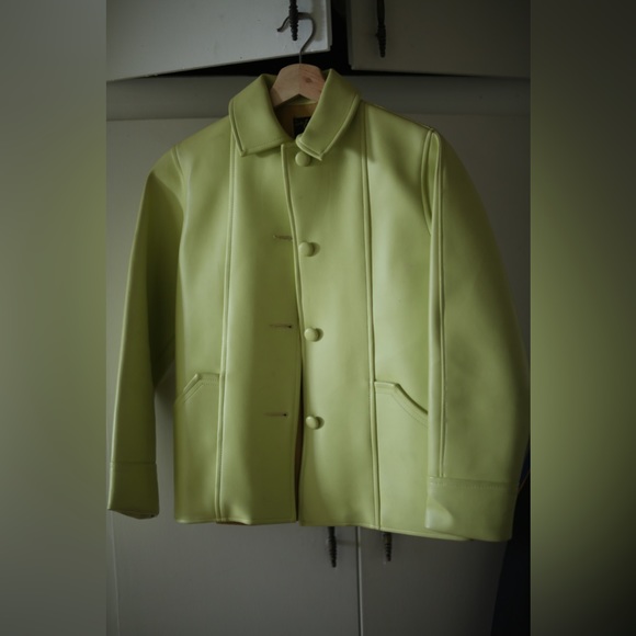 Vintage - 60s Expanded Vinyl Mod Jacket - Picture 2 of 14